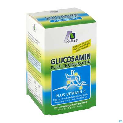 Glucosamin Chondroitin Kapseln/500mg Avi 180st, A-Nr.: 3088478 - 03
