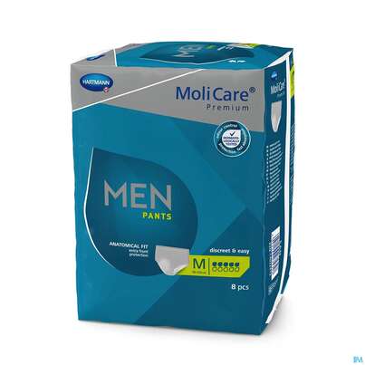Inkontinenz Molicare Premium/men/pants Tropfen 5 Medium 8st, A-Nr.: 4918893 - 06
