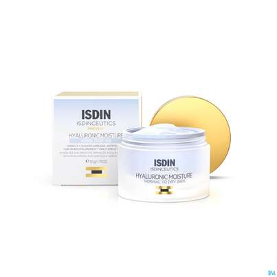 Sie sehen eine Packung Isdin Isdinceutics Hyal.moisture Normal 50g, Produktbild: 04 Isdin Isdinceutics Hyal.moisture Normal 50g, A-Nr.: 5608054 - 04
