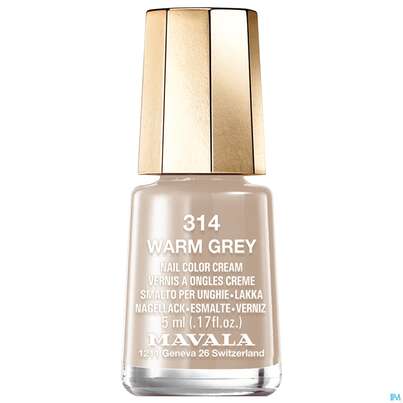 Mavala Nagellacke Sublime 314 Warm Grey 5ml, A-Nr.: 4152095 - 01