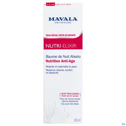 Mavala Nutri-elixier Nachtbalsam 65ml, A-Nr.: 5253438 - 01