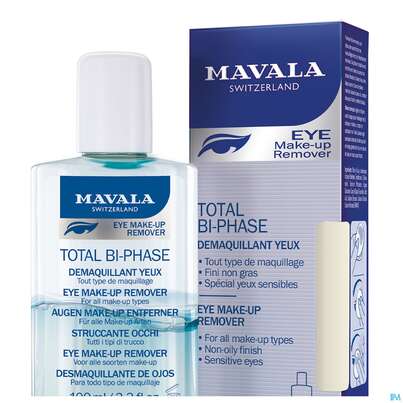 Mavala Total Bi-phase-auge Augen Make Up Entferner Lotion 100ml, A-Nr.: 5576325 - 01