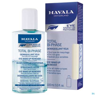 Mavala Total Bi-phase-auge Augen Make Up Entferner Lotion 100ml, A-Nr.: 5576325 - 02