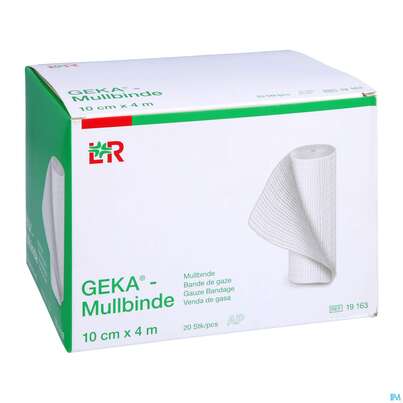 Mullbinden Geka/lose 4mx 10cm 20-f 20st, A-Nr.: 4341407 - 03