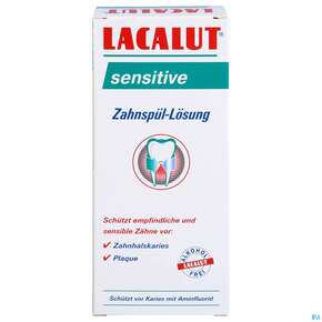 Mundwasser/spuelung Lacalut Sensitive Zahnspuellösung 300ml, A-Nr.: 4308404 - 01