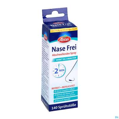 Nasen Spray Abtei Nasefrei 2min Abschwellend 50000 20ml, A-Nr.: 5620977 - 03