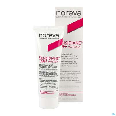 Sie sehen eine Packung Noreva Sensidiane/ar+ Anti-roetungen Intensiv Konzentrat 30ml, Produktbild: 01 Noreva Sensidiane/ar+ Anti-roetungen Intensiv Konzentrat 30ml, A-Nr.: 5718156 - 01