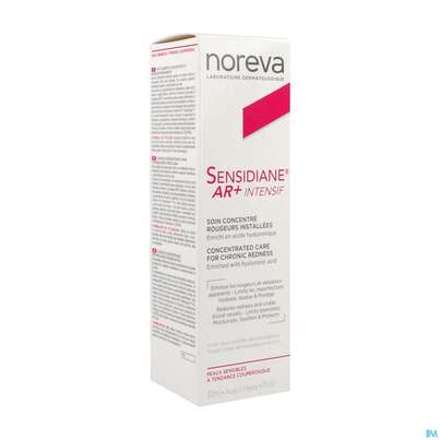 Sie sehen eine Packung Noreva Sensidiane/ar+ Anti-roetungen Intensiv Konzentrat 30ml, Produktbild: 03 Noreva Sensidiane/ar+ Anti-roetungen Intensiv Konzentrat 30ml, A-Nr.: 5718156 - 03