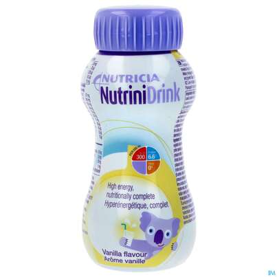 Nutrini/drink Kunststoffflasche 200ml Vanille 1st, A-Nr.: 5565451 - 01