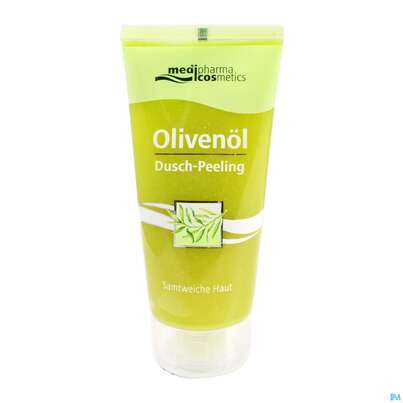 Sie sehen eine Packung Oliven Oel Dr.theiss Dusch-peeling 100ml, Produktbild: 01 Oliven Oel Dr.theiss Dusch-peeling 100ml, A-Nr.: 2968869 - 01