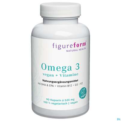 Omega -3 Vegan +vitamine Figureform 90st, A-Nr.: 5339200 - 03