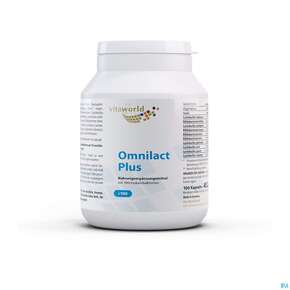 Omnilact Plus Kapseln Lactobacillus Milch- Saeurebakterien 100st, A-Nr.: 4845792 - 01