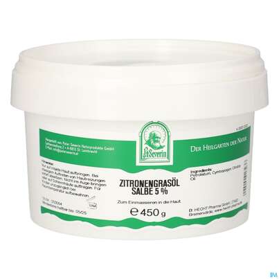 Pater Severin Zitronengrasöl 5% Salbe, A-Nr.: 5677144 - 01