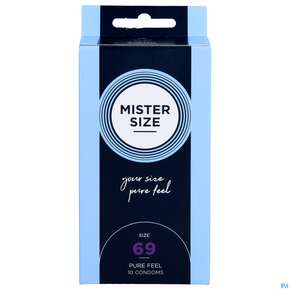 Praeservative Kondome Mister Size 69 10st, A-Nr.: 5594346 - 01