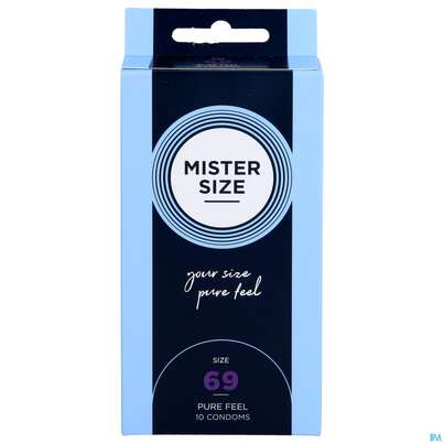 Praeservative Kondome Mister Size 69 10st, A-Nr.: 5594346 - 01