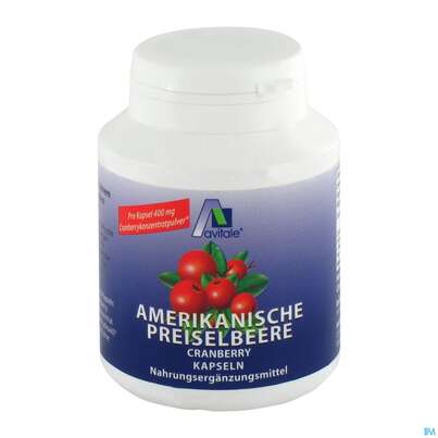Preiselbeer Kapseln Amer Avi 100st, A-Nr.: 3831150 - 02