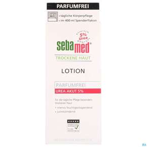 Sebamed Trockene Haut Urea 5% Lotion Parfuemfrei Spender 400ml, A-Nr.: 4084927 - 01