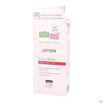 Sebamed Trockene Haut Urea 5% Lotion Parfuemfrei Spender 400ml, A-Nr.: 4084927 - 02