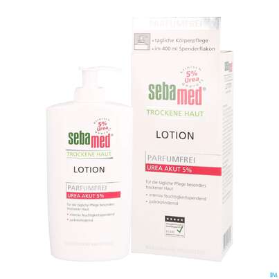 Sebamed Trockene Haut Urea 5% Lotion Parfuemfrei Spender 400ml, A-Nr.: 4084927 - 04