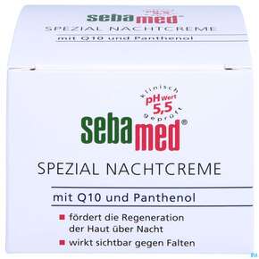 Sebamed/sebapharma Spezial Nachtcreme +q10 75ml, A-Nr.: 3399385 - 01