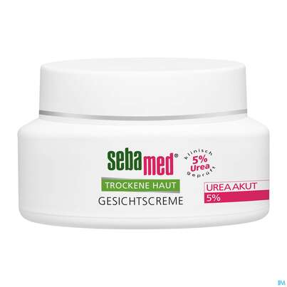 Sebamed/sebapharma Trockene Haut Urea 5% Gesichtscreme 50ml, A-Nr.: 3399600 - 02