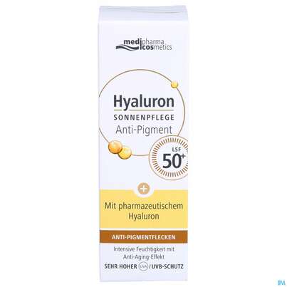Sonnenprodukte Hyaluron Sonnenpflege Gesicht Anti-pigment Anti-age F50+ 50ml, A-Nr.: 5074842 - 01