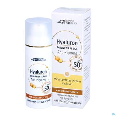 Sonnenprodukte Hyaluron Sonnenpflege Gesicht Anti-pigment Anti-age F50+ 50ml, A-Nr.: 5074842 - 04