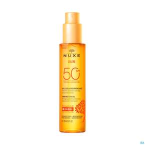 Sonnenprodukte Nuxe Sun Gesicht +koerper Tanning Sun Oil Spf50 150ml, A-Nr.: 5755281 - 01
