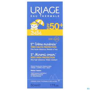 Sonnenprodukte Uriage Baby Spf50 Mineralische Creme 50ml, A-Nr.: 5617610 - 01