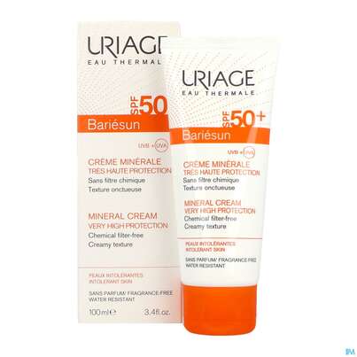 Sonnenprodukte Uriage/bariesun Creme Spf50+ Mineralisch 100ml, A-Nr.: 5618012 - 06