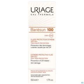Sonnenprodukte Uriage/bariesun Schutz-fluid Extrem 100 Spf50+ 50ml, A-Nr.: 5617900 - 01
