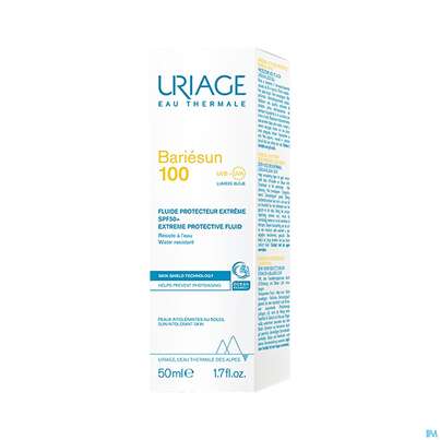 Sonnenprodukte Uriage/bariesun Schutz-fluid Extrem 100 Spf50+ 50ml, A-Nr.: 5617900 - 03
