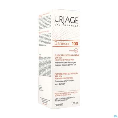 Sonnenprodukte Uriage/bariesun Schutz-fluid Extrem 100 Spf50+ 50ml, A-Nr.: 5617900 - 06