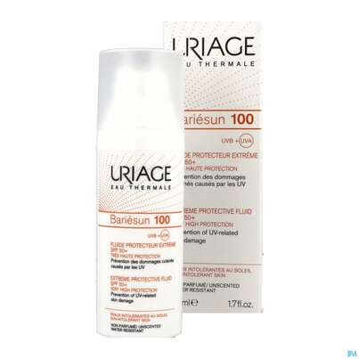 Sonnenprodukte Uriage/bariesun Schutz-fluid Extrem 100 Spf50+ 50ml, A-Nr.: 5617900 - 10