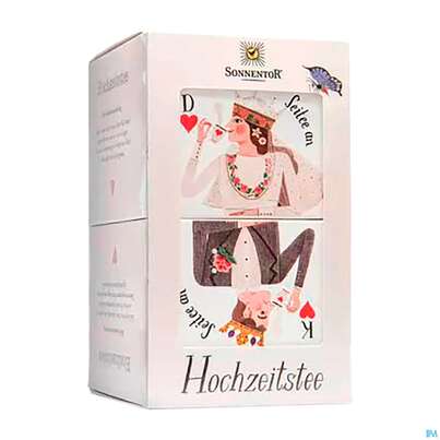 Sonnentor Tee/bio/doppelkammerbeutel Hochzeit 02575 18st, A-Nr.: 5226950 - 01