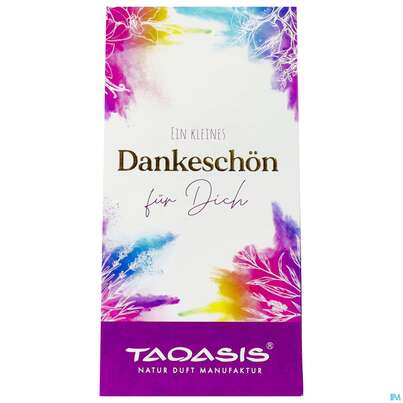 Taoasis Mini-duftset Dankeschoen +duftvlies 1st, A-Nr.: 5427507 - 01