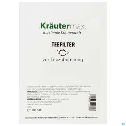 Tee Filter Natur Ungebleichtes Papier Keine Bodenfalte 1-2 L 100st, A-Nr.: 4608827 - 01