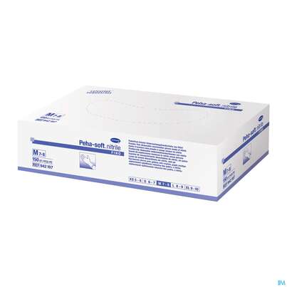 Untersuchungshandschuhe Peha/soft/puderfrei Nitrile Unsteril Fino Xl 150st, A-Nr.: 3836555 - 03