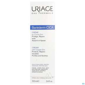 Uriage Bariederm-cica Creme +kupfer-zink 100ml, A-Nr.: 5617774 - 01