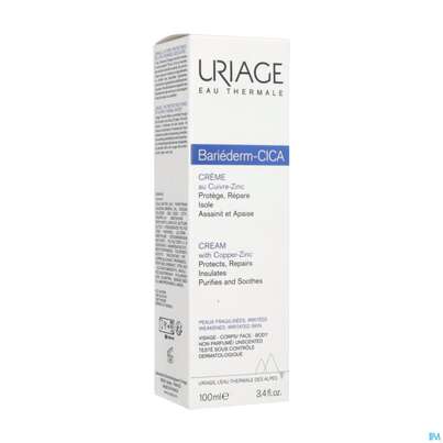 Uriage Bariederm-cica Creme +kupfer-zink 100ml, A-Nr.: 5617774 - 02