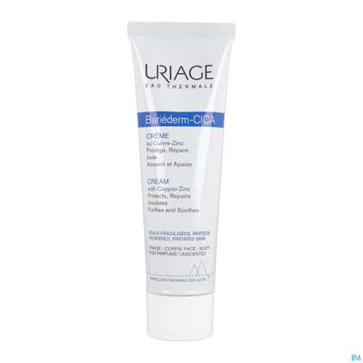 Uriage Bariederm-cica Creme +kupfer-zink 100ml, A-Nr.: 5617774 - 03