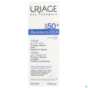 Uriage Bariederm-cica Creme Spf50 40ml, A-Nr.: 5617780 - 01