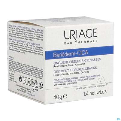 Uriage Bariederm-cica Salbe Rissige Aufgesprungene Haut 40g, A-Nr.: 5617834 - 02