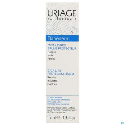 Uriage Bariederm-cica Schuetzender Lippenbalsam 15ml, A-Nr.: 5617840 - 02