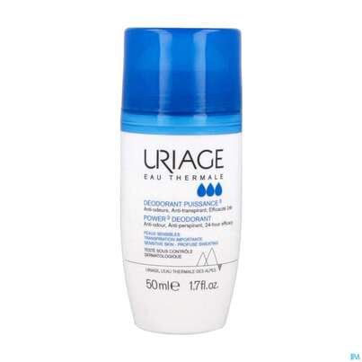 Uriage Deodorant Power 3 Roll-on 50ml, A-Nr.: 5618928 - 02