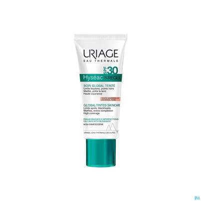 Uriage Hyseac 3-regul/spf30 Getoente Globalpflege 40ml, A-Nr.: 5618489 - 01