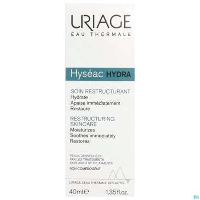 Uriage Hyseac Hydra Aufbauende Pflege Gegen Hautaustrocknung 40ml, A-Nr.: 5618526 - 01