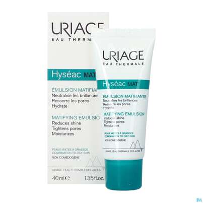 Uriage Hyseac Mat Mattierende Emulsion 40ml, A-Nr.: 5618561 - 06