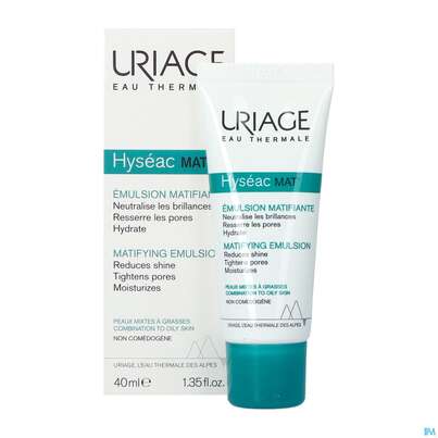 Uriage Hyseac Mat Mattierende Emulsion 40ml, A-Nr.: 5618561 - 08