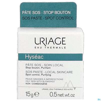 Uriage Hyseac Sos-paste Lokale Pflege 15g, A-Nr.: 5618621 - 01